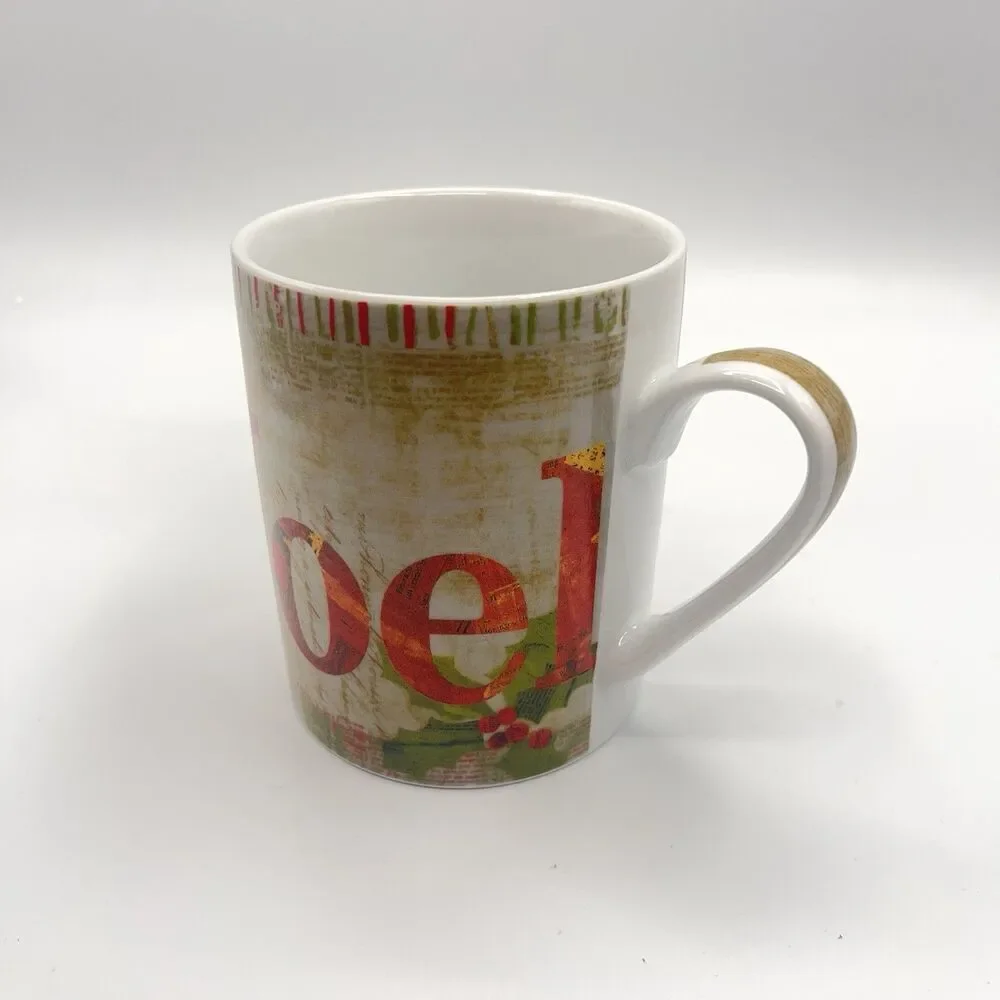 Pier 1 Mug Coffee Cup Christmas Noel